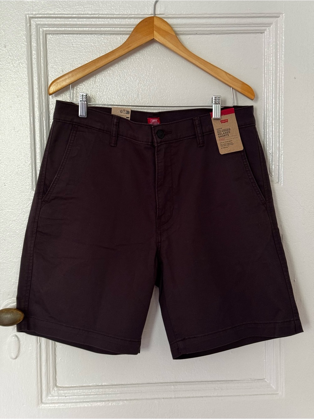 Levi's Men's Xx Chino Relaxed 8" Men's Shorts- dark phantom